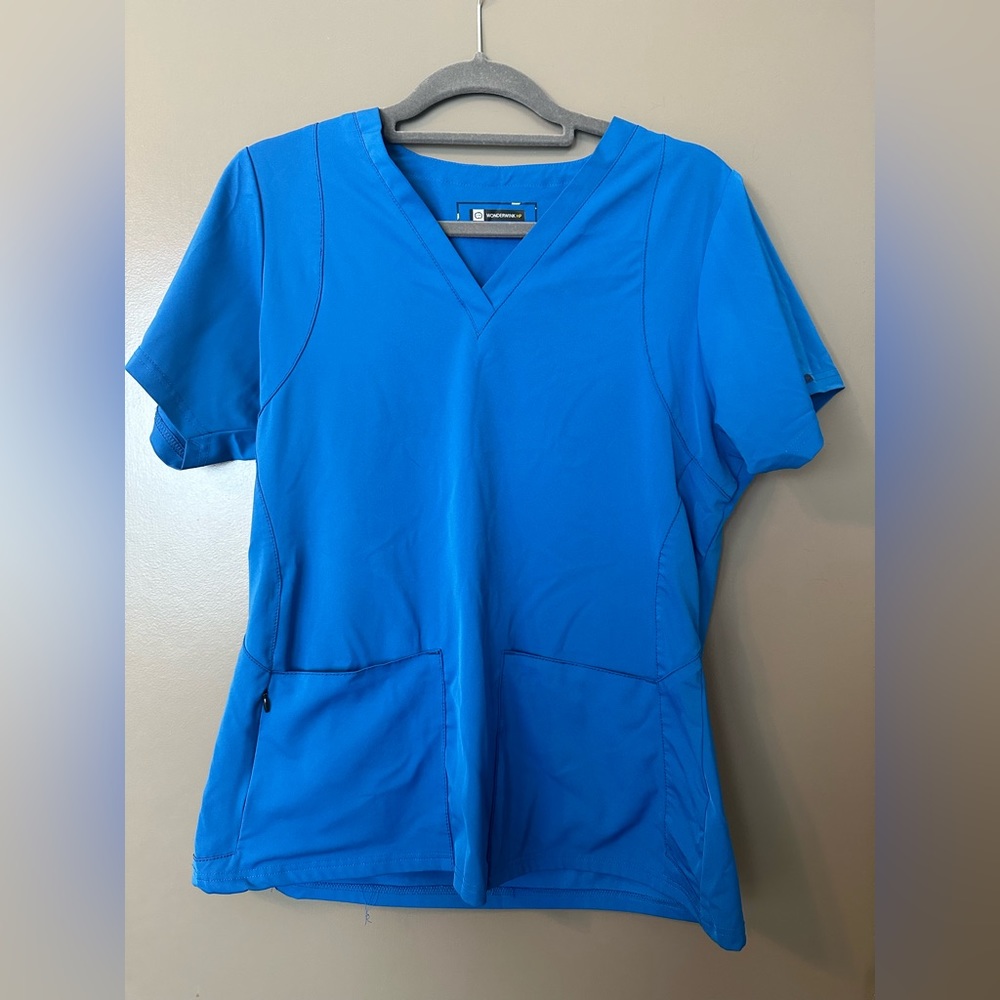 Royal Blue Scrub Set (size medium)